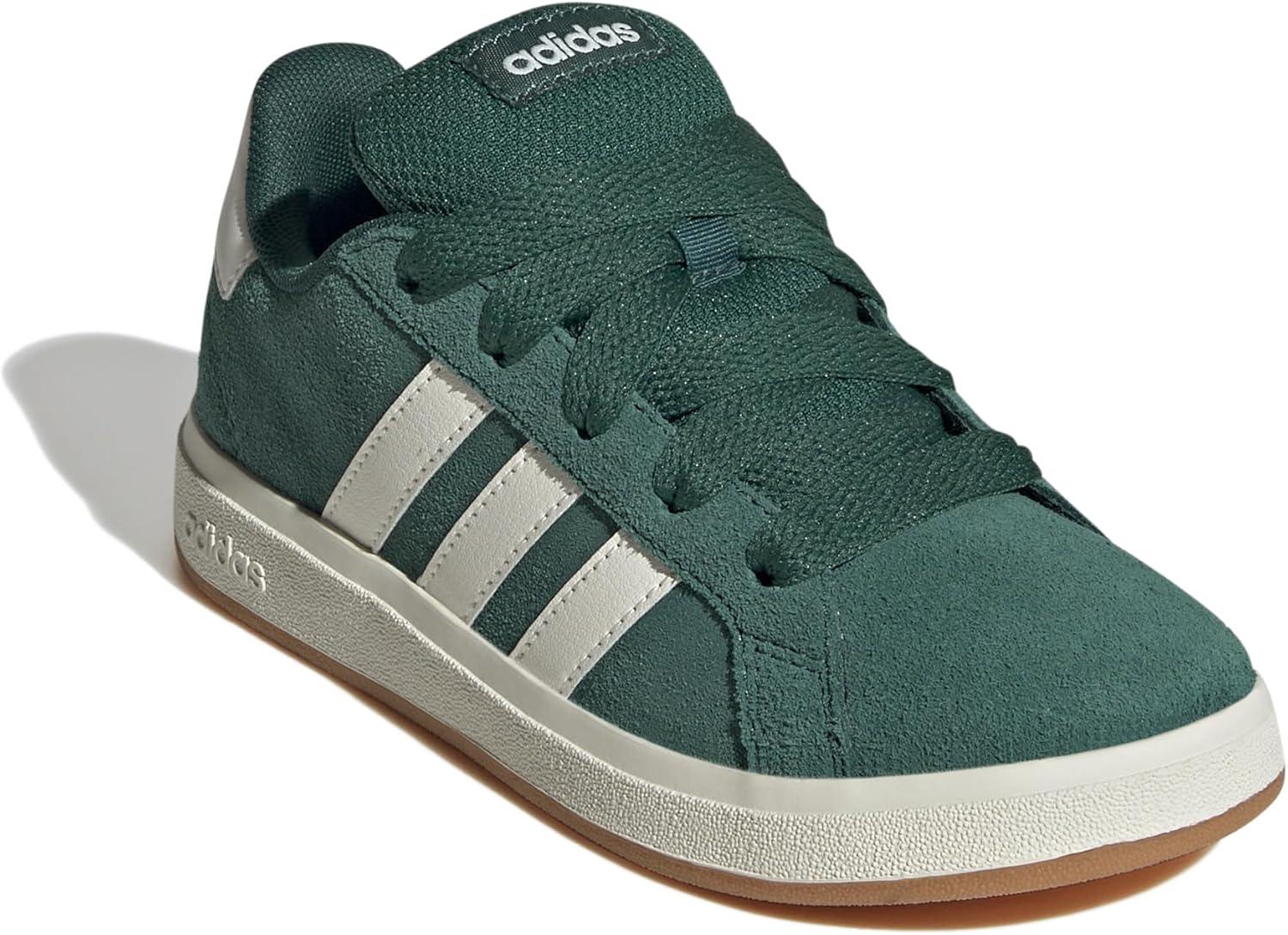 image:imageadidas Kids Grand Court 00s ShoeCollegiate GreenOff WhiteGum