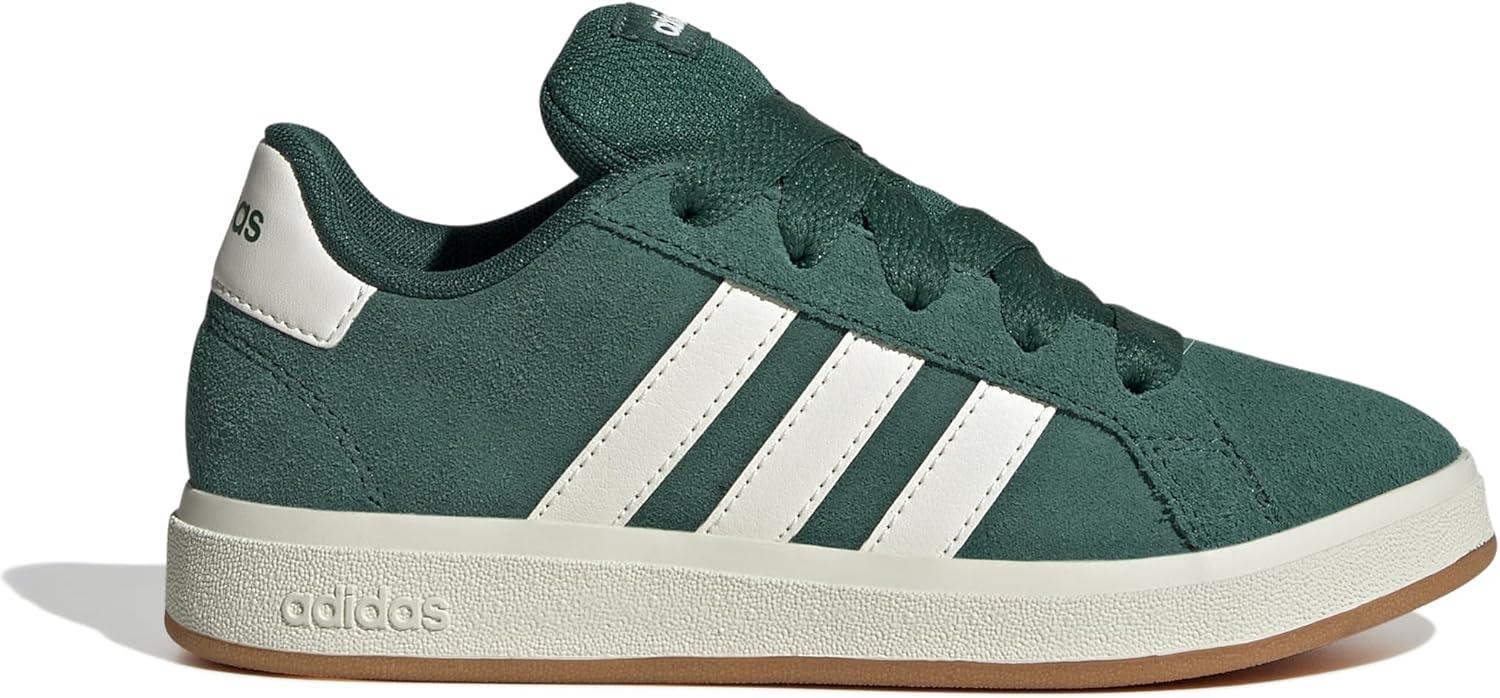 image:imageadidas Kids Grand Court 00s ShoeCollegiate GreenOff WhiteGum