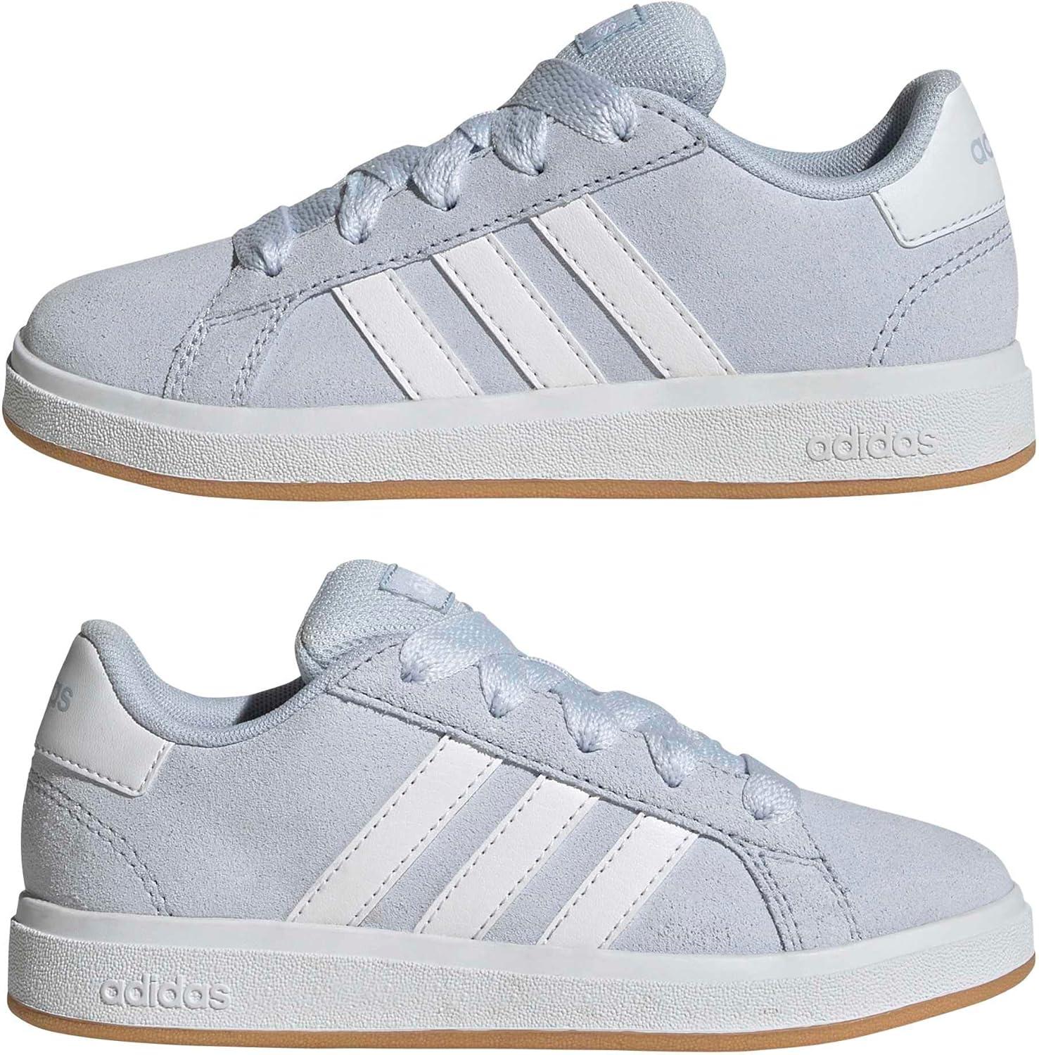 image:imageadidas Kids Grand Court 00s ShoeCrystal SkyWhiteGum