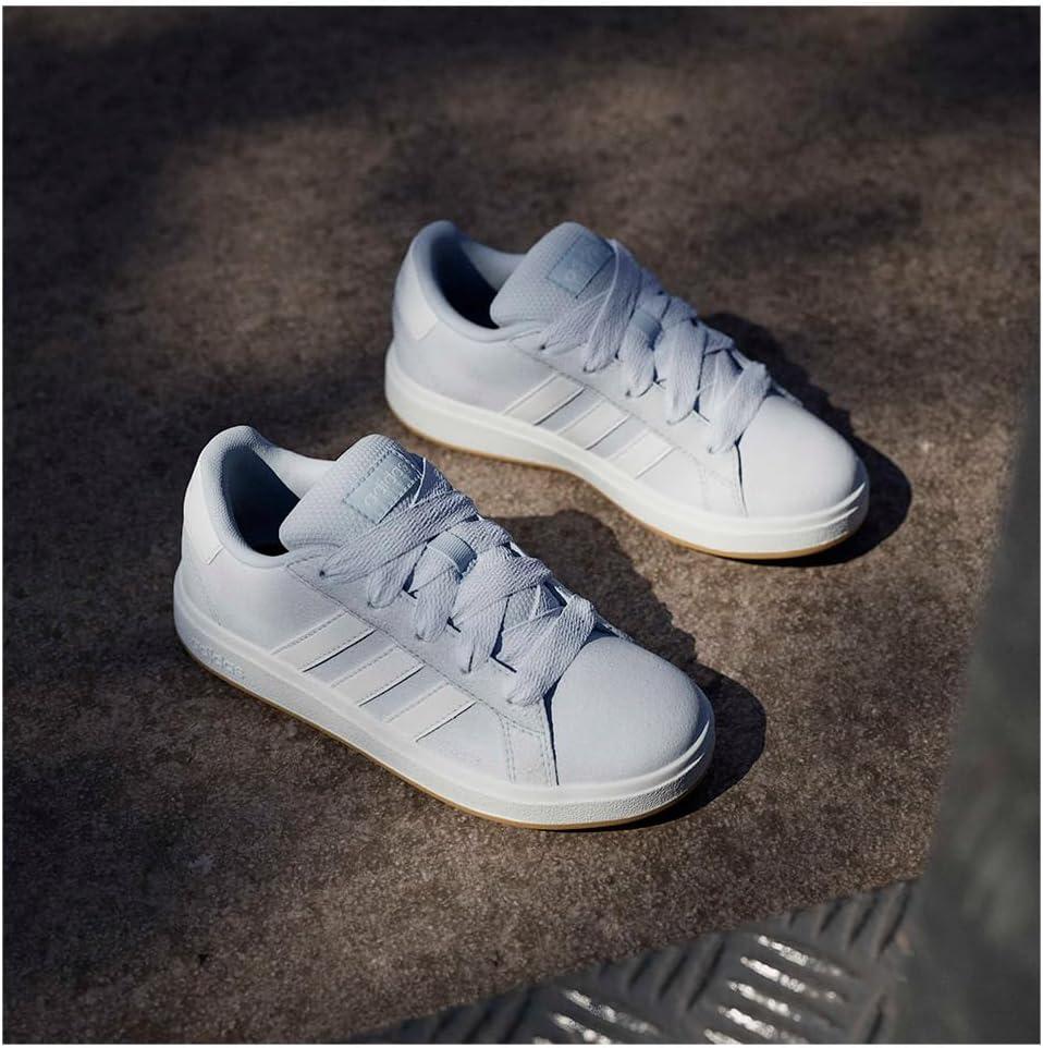 image:imageadidas Kids Grand Court 00s ShoeCrystal SkyWhiteGum