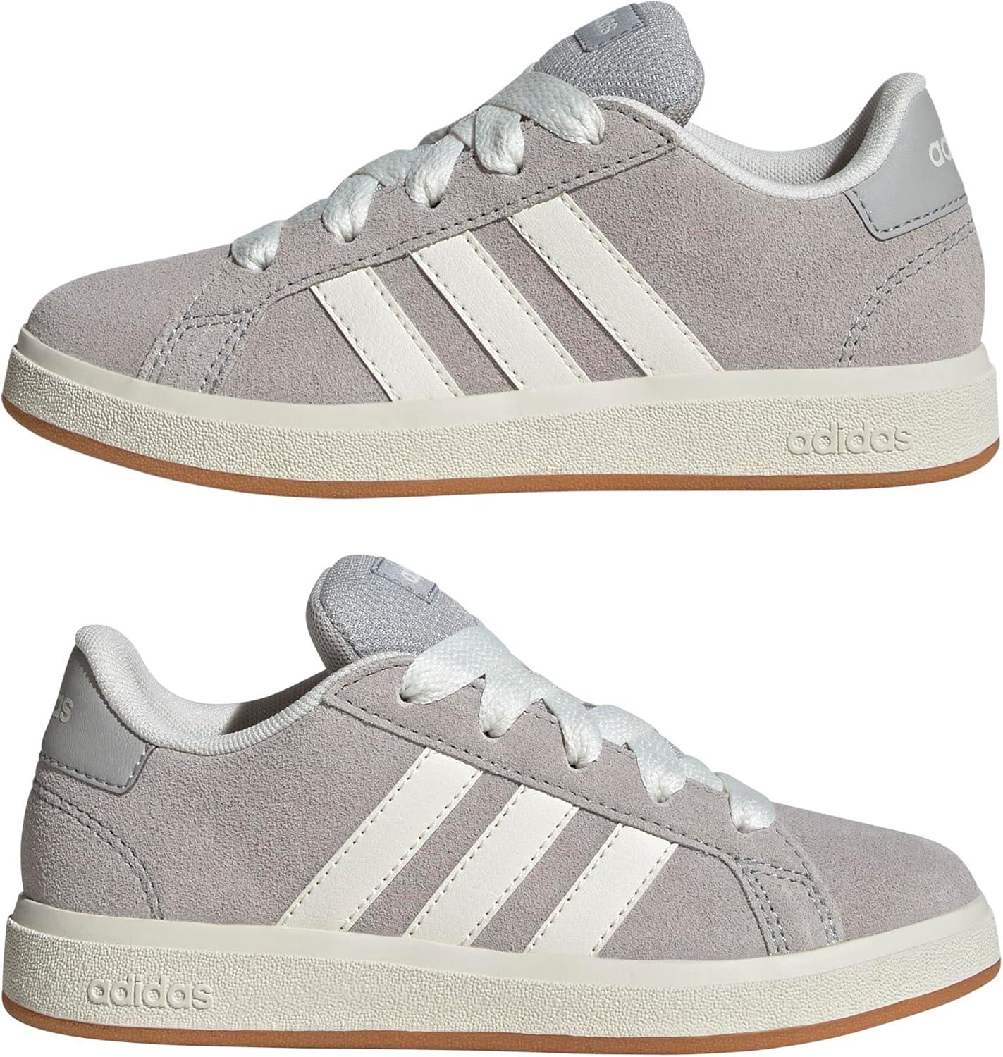 image:imageadidas Kids Grand Court 00s ShoeGreyOff WhiteGum