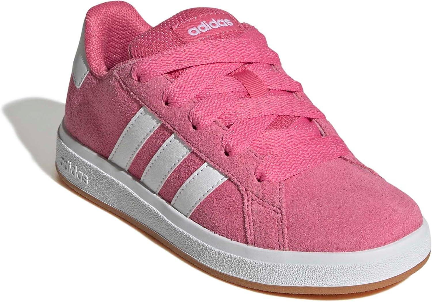image:imageadidas Kids Grand Court 00s ShoePink FusionWhiteGum