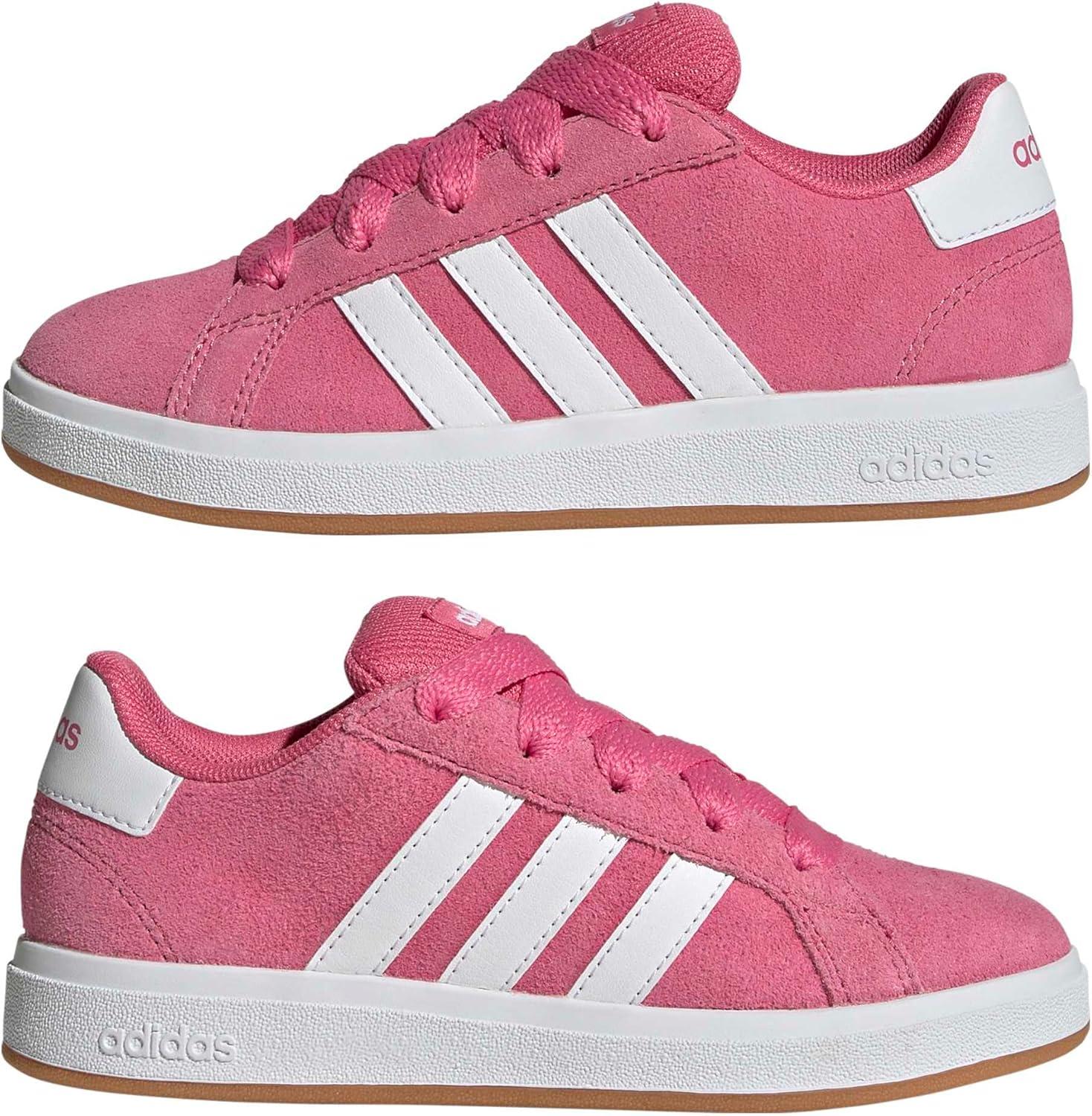 image:imageadidas Kids Grand Court 00s ShoePink FusionWhiteGum