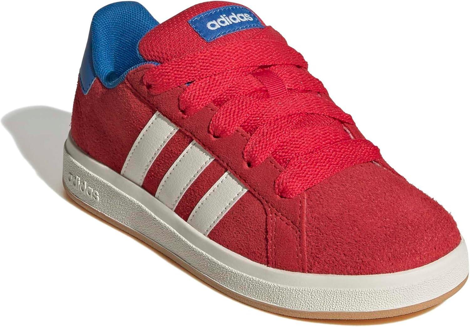 image:imageadidas Kids Grand Court 00s ShoePure RubyWhiteBright Royal
