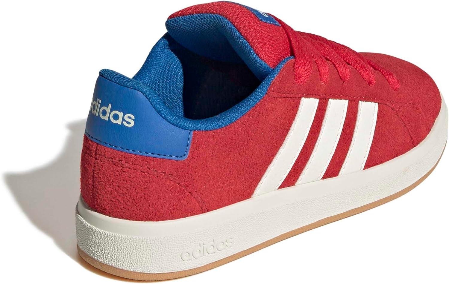 image:imageadidas Kids Grand Court 00s ShoePure RubyWhiteBright Royal