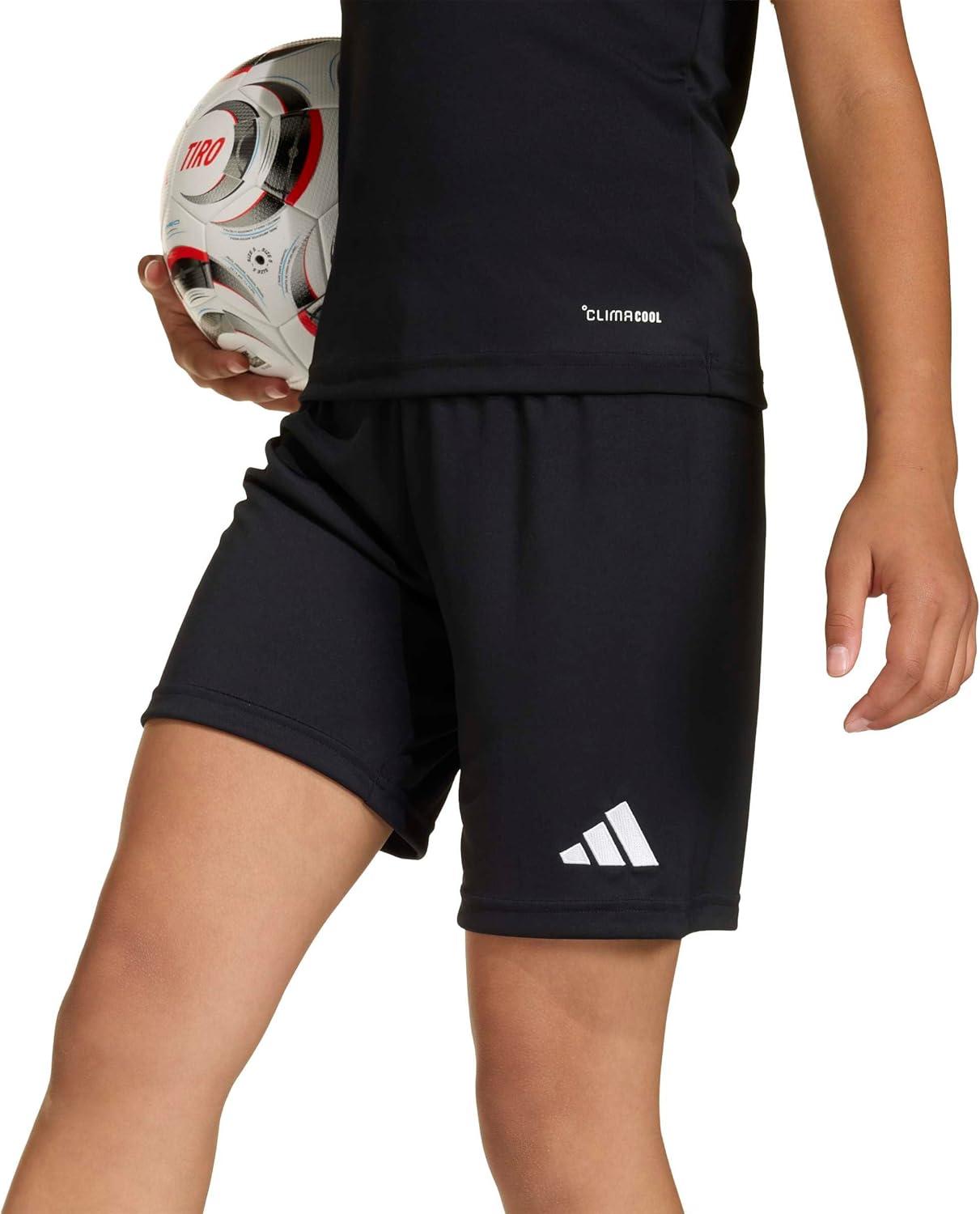 image:imageadidas UnisexChild Entrada26 ShortsBlackWhite