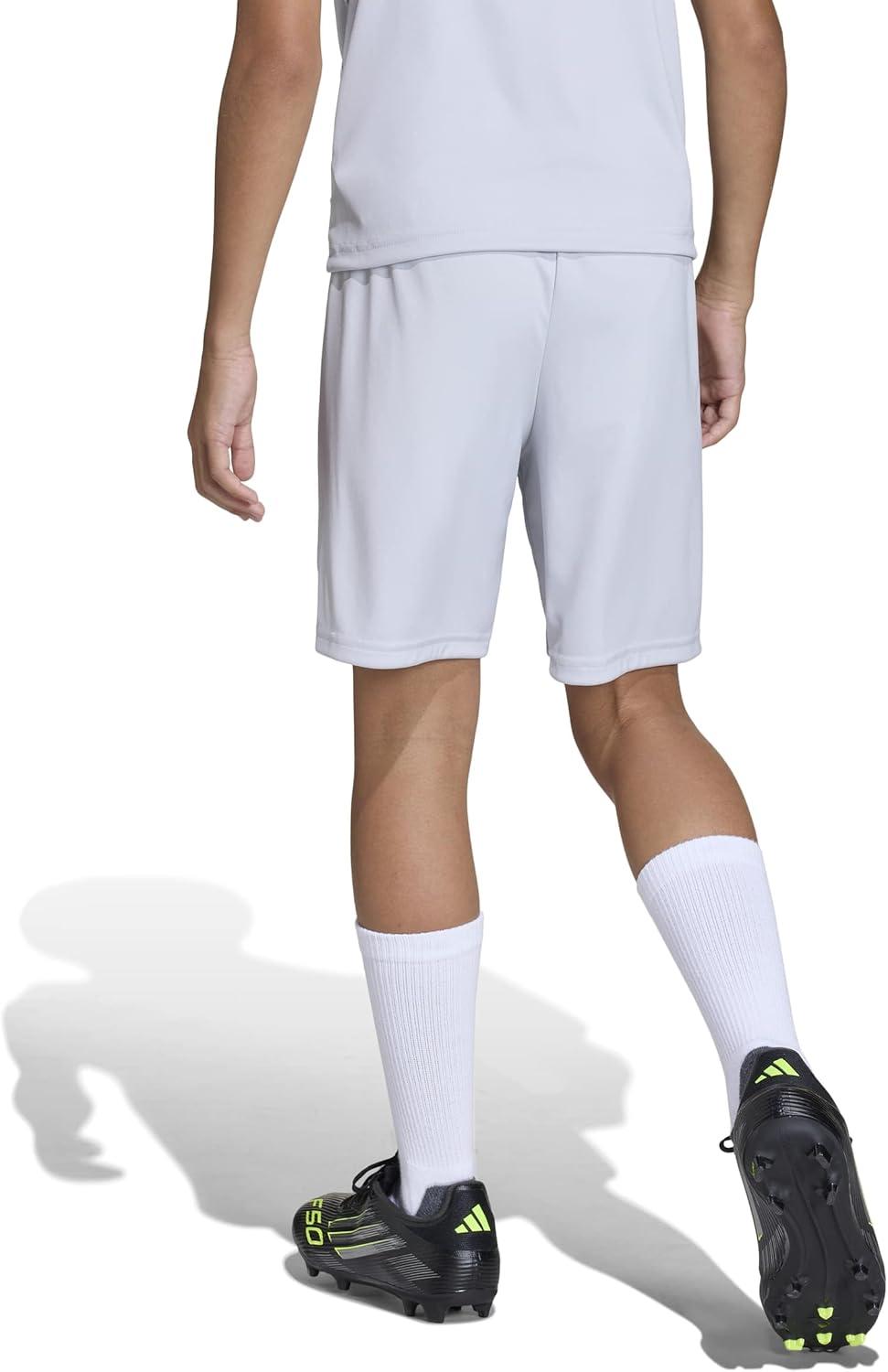 image:imageadidas UnisexChild Entrada26 ShortsTeam Light GreyWhite