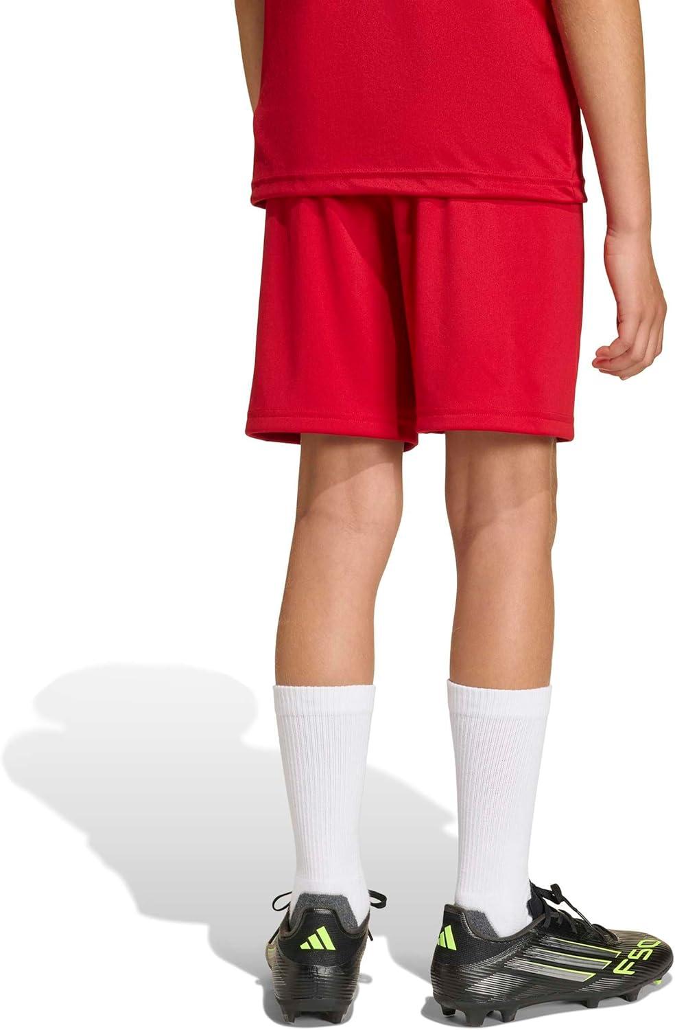image:imageadidas UnisexChild Entrada26 ShortsTeam Power RedWhite