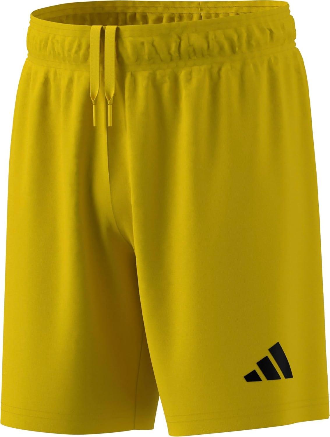 image:imageadidas UnisexChild Entrada26 ShortsTeam YellowBlack
