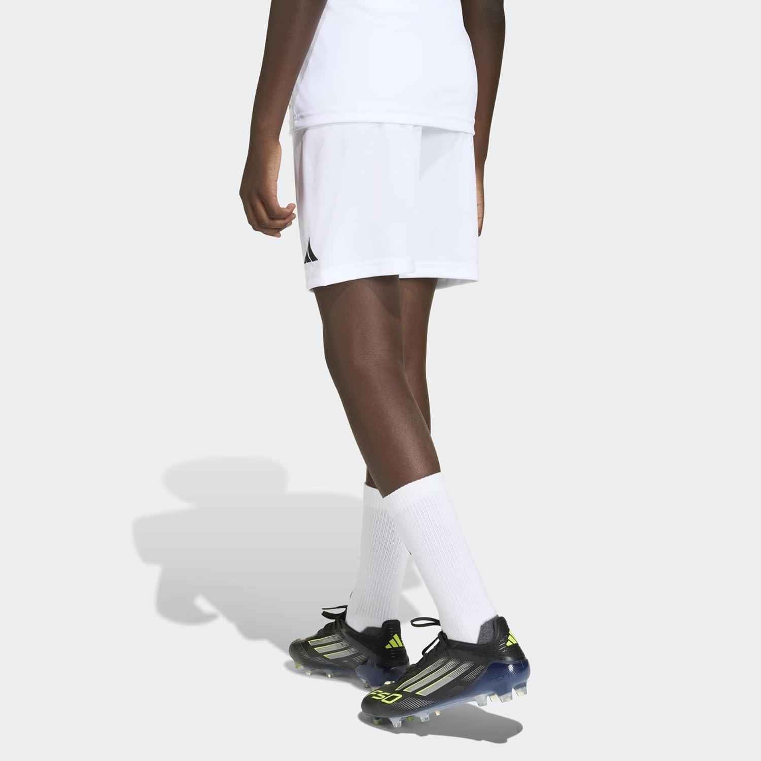image:imageadidas UnisexChild Entrada26 ShortsWhiteBlack