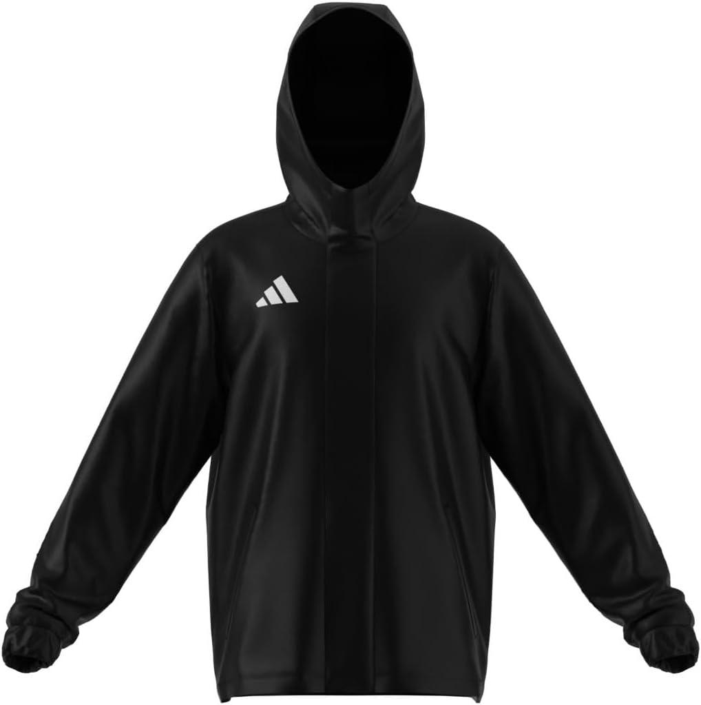 image:imageadidas boys Entrada26 All Weather JacketBlackWhite