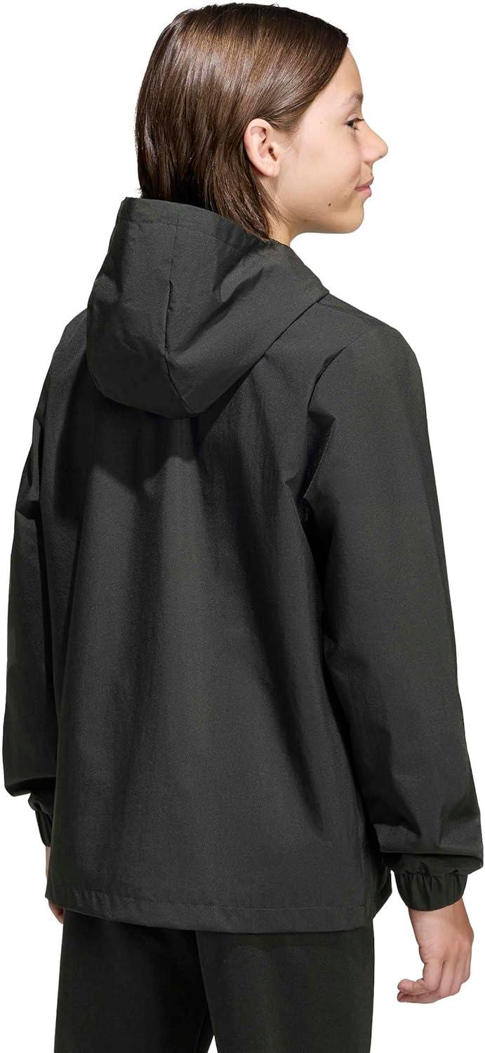 image:imageadidas boys Entrada26 All Weather JacketBlackWhite