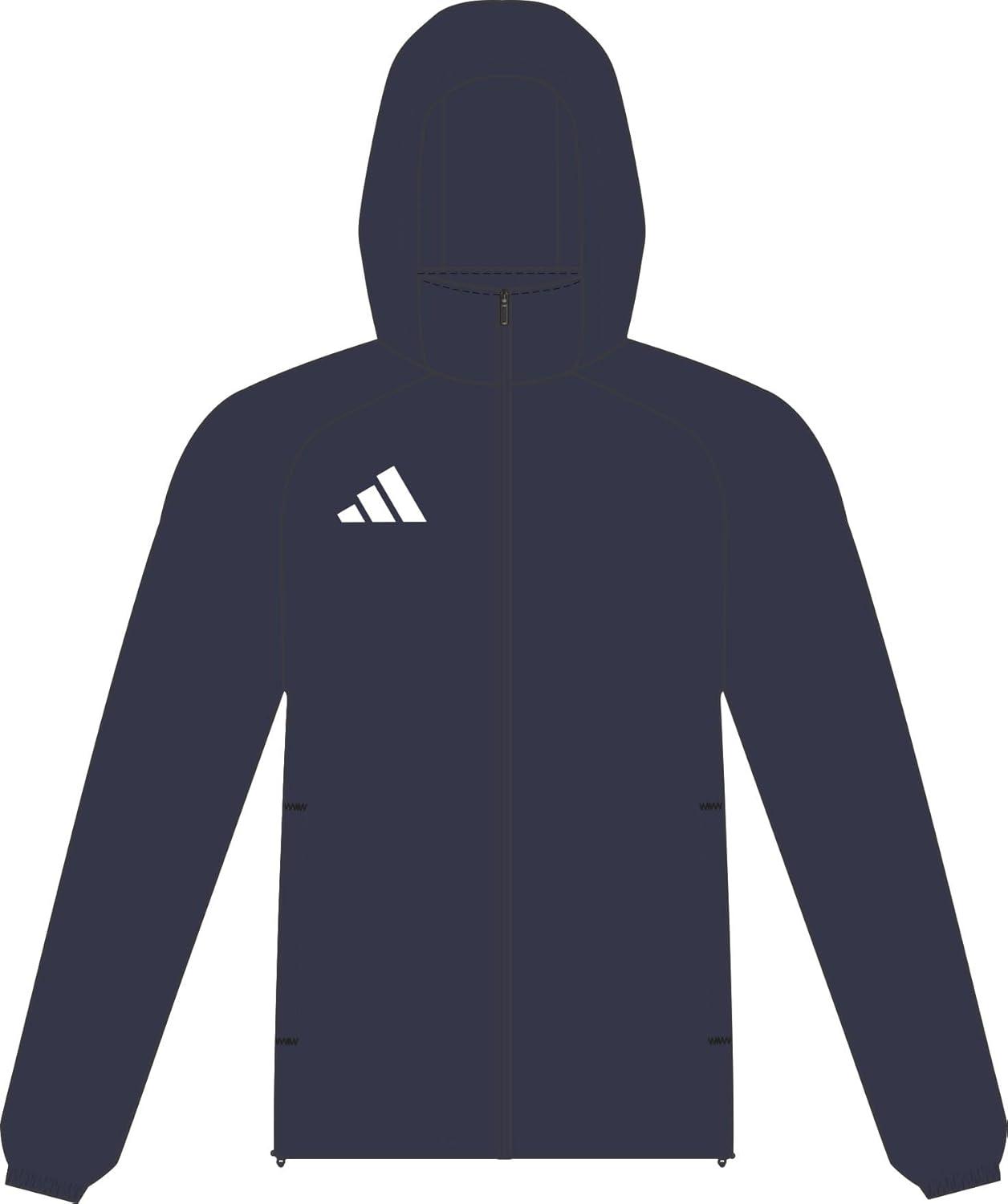 image:imageadidas boys Entrada26 All Weather JacketTeam Navy BlueWhite