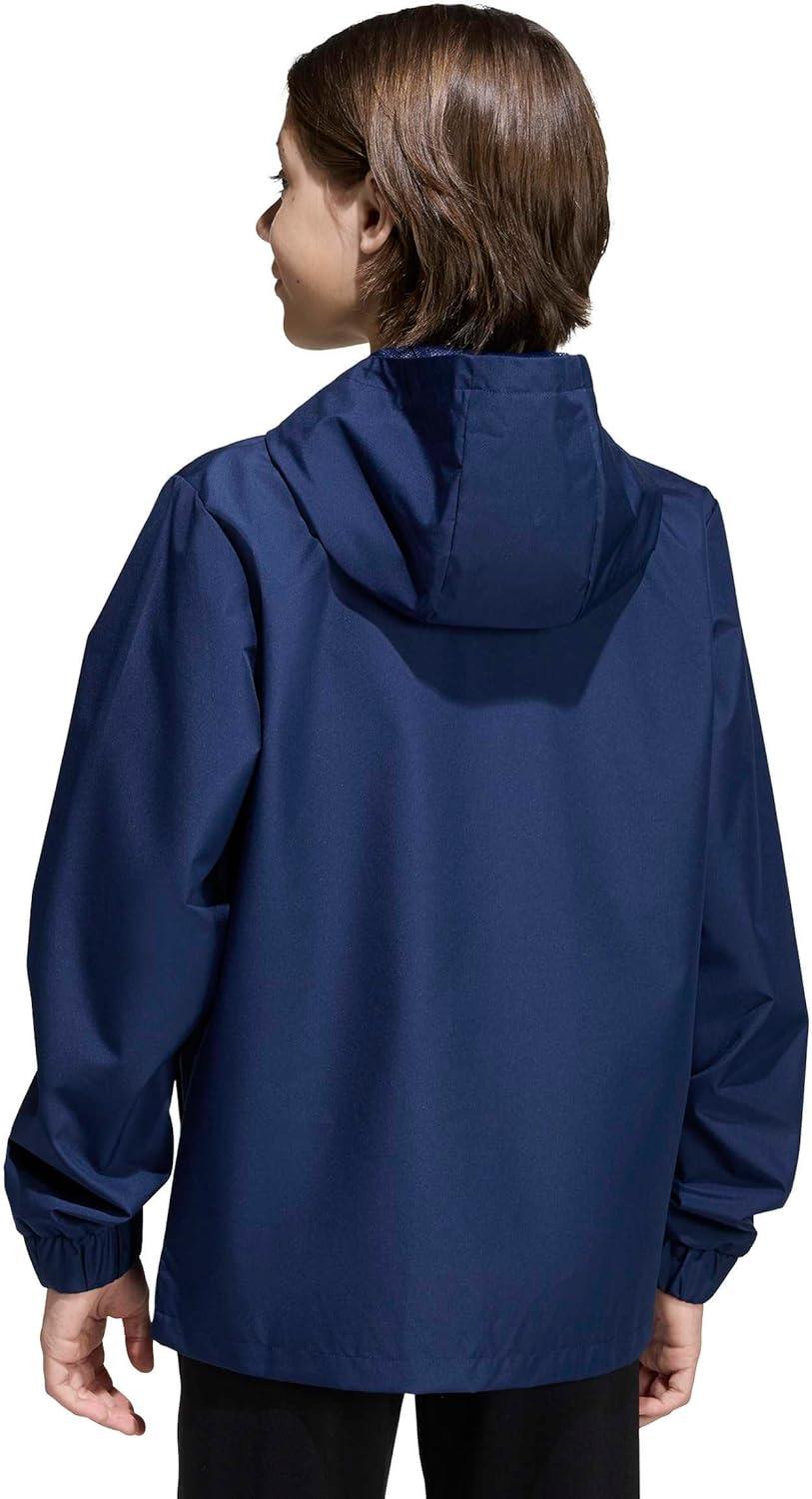 image:imageadidas boys Entrada26 All Weather JacketTeam Navy BlueWhite
