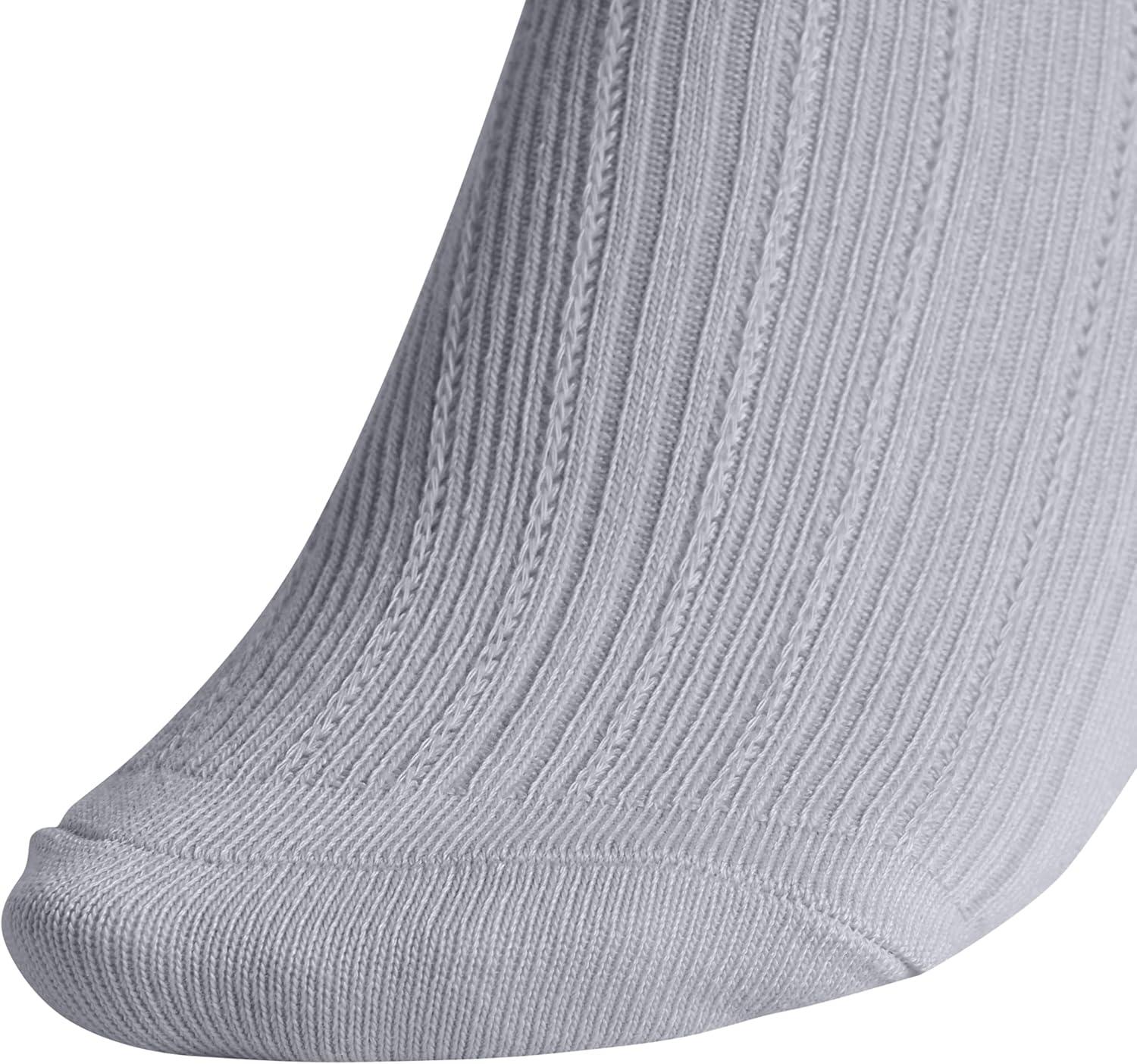 image:imageadidas womens Womens Performance Ruffle 3pack QuarterHeather GreyWhiteGlow Blue