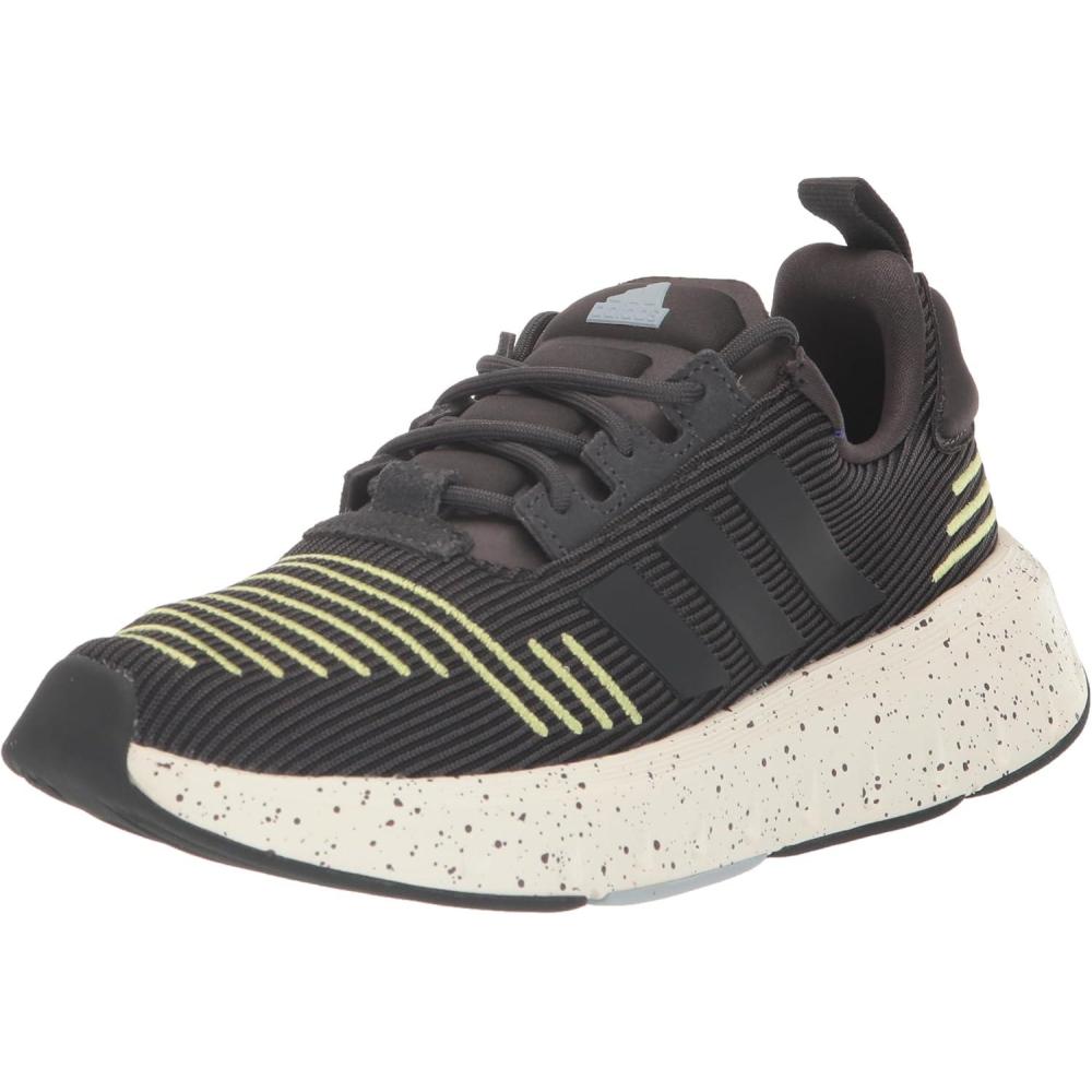 image:imageAdidas Mens Swift Run LegacyCore BlackCarbonPulse Lime