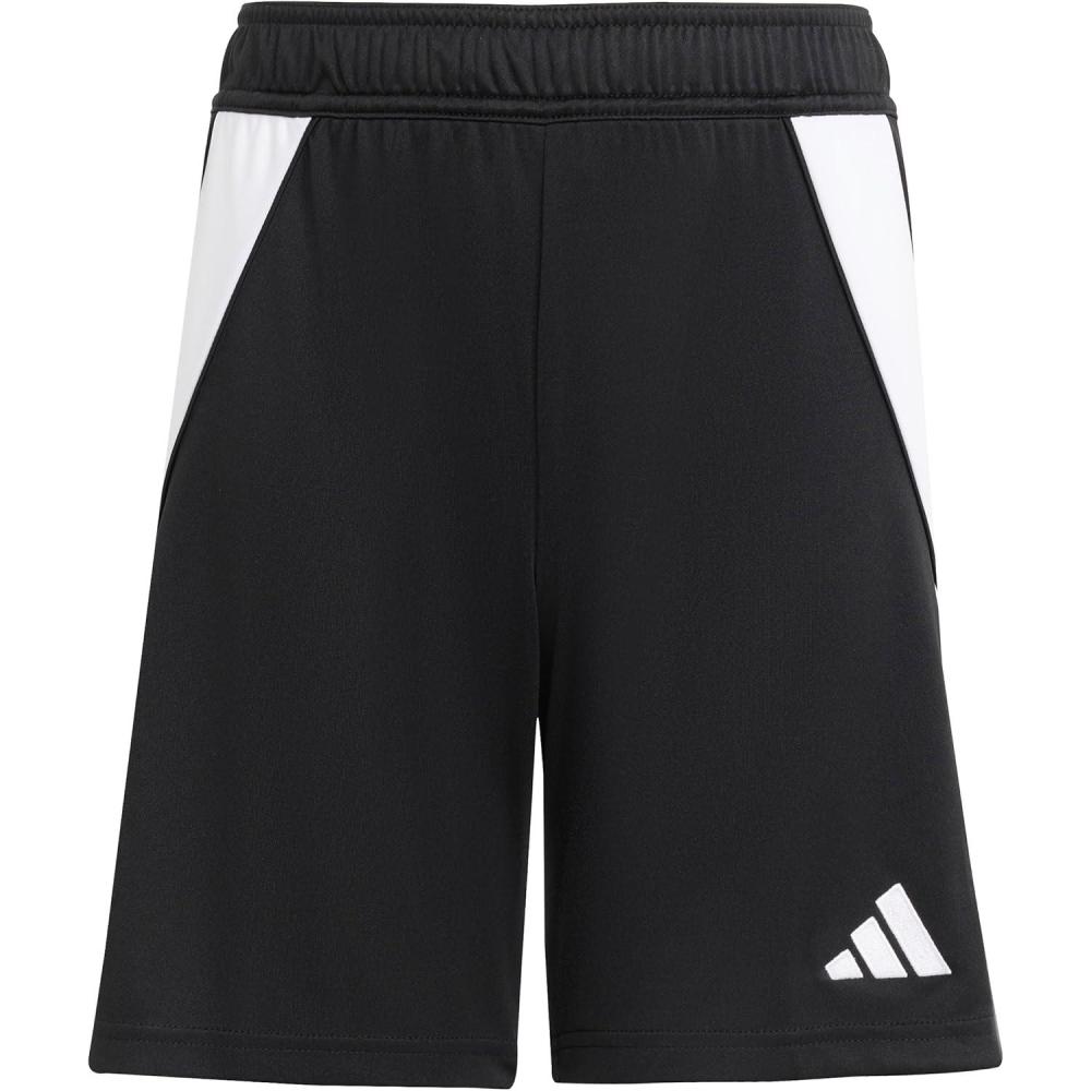 image:imageAdidas UnisexChild Tiro 24 ShortsShortsBlackWhite