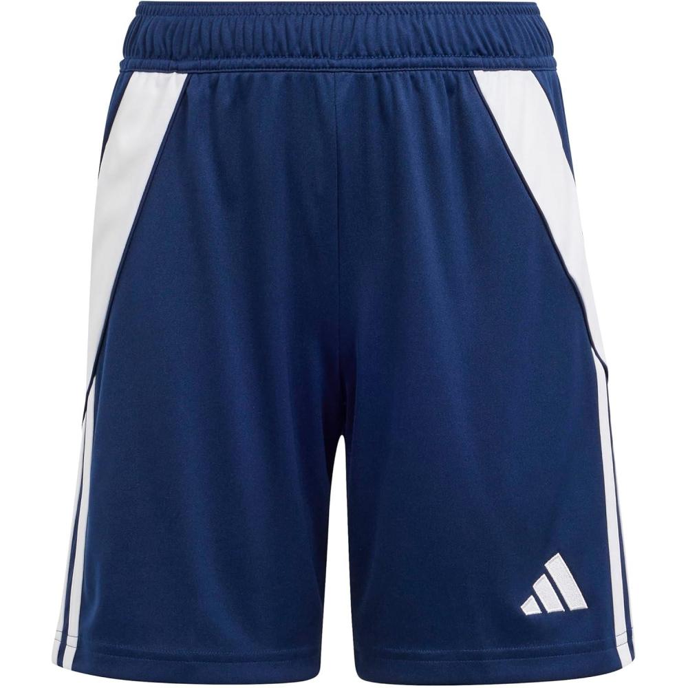 image:imageAdidas UnisexChild Tiro 24 ShortsShortsTeam Navy BlueWhite
