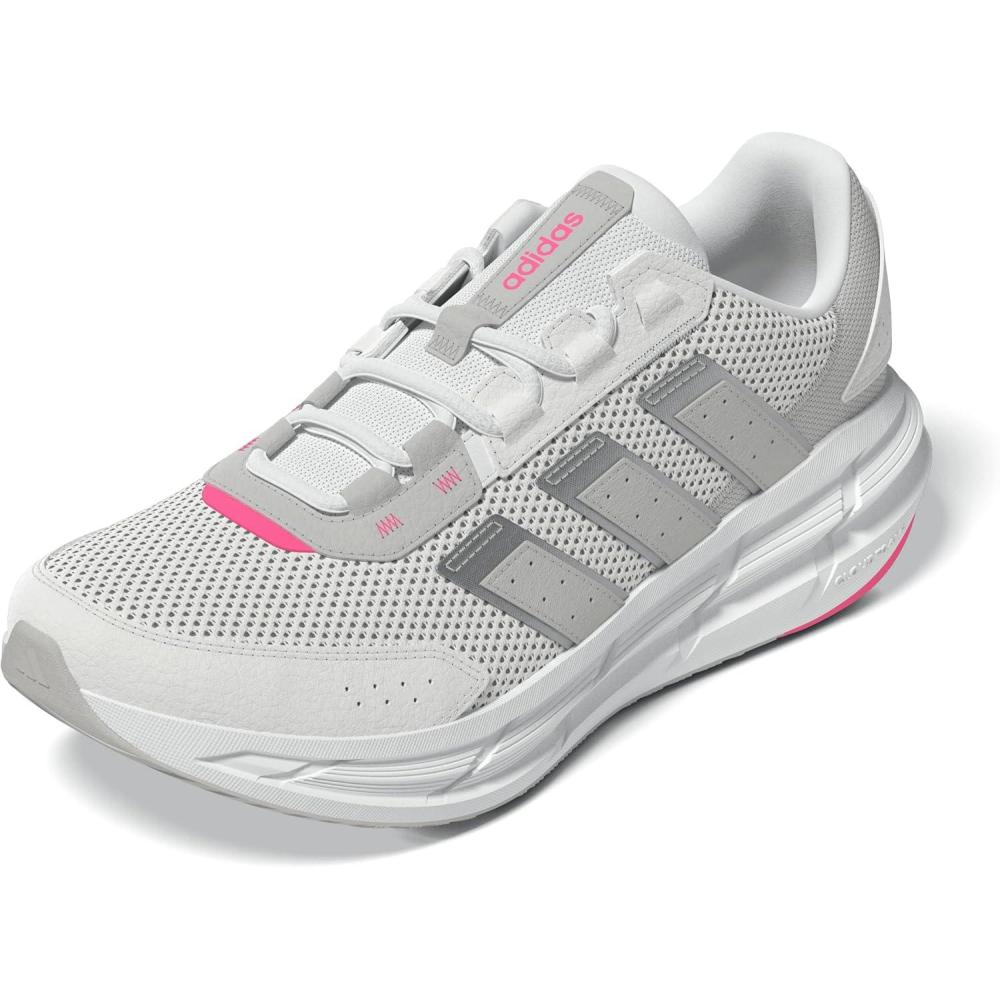 image:imageAdidas Womens AstrastarWhiteSilver MetallicLucid Pink