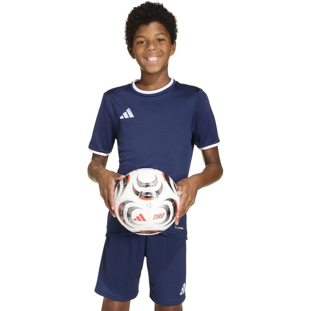 image:imageadidas Boys Entrada26 JerseyTeam Navy BlueWhite
