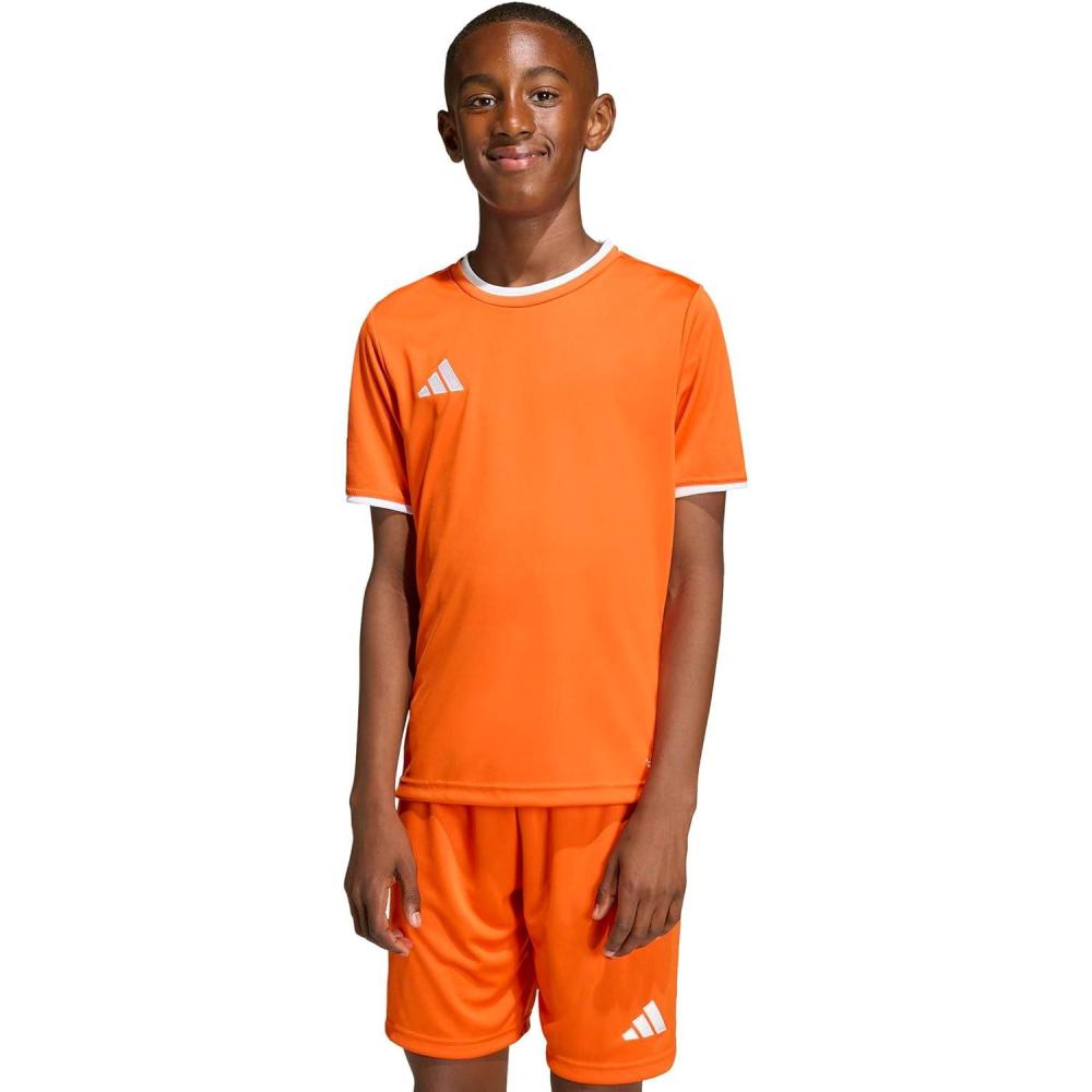 image:imageadidas Boys Entrada26 JerseyTeam OrangeWhite