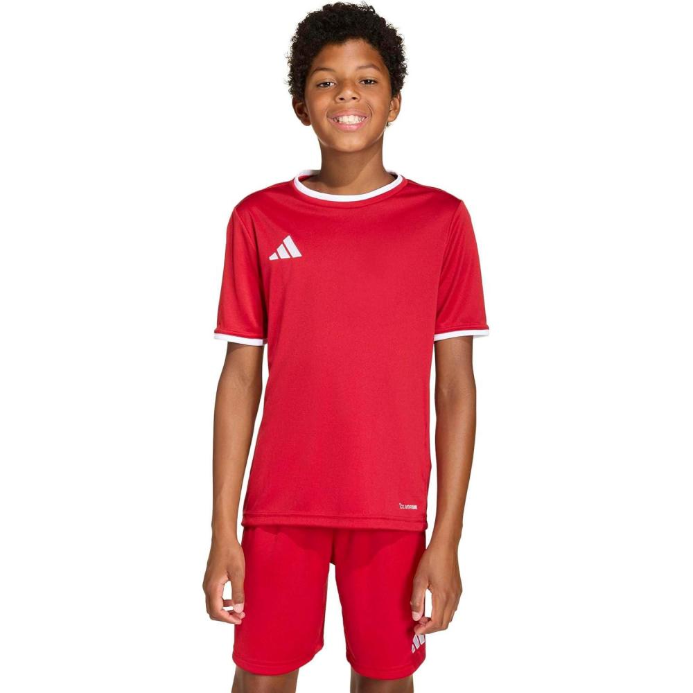 image:imageadidas Boys Entrada26 JerseyTeam Power RedWhite
