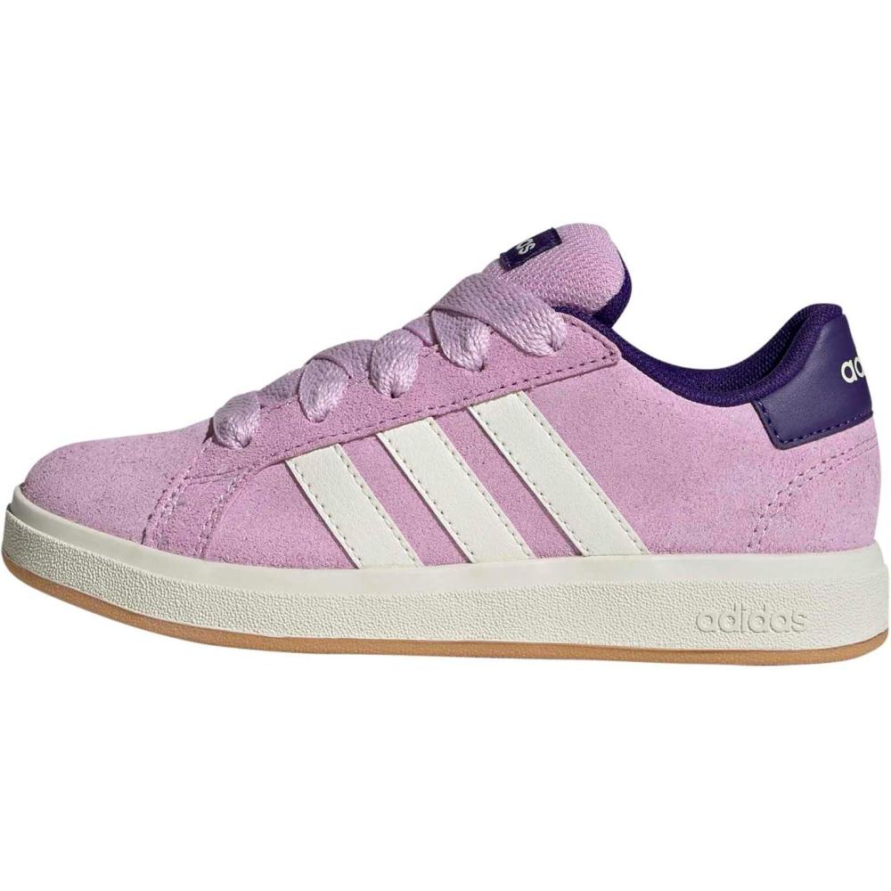 image:imageadidas Kids Grand Court 00s ShoeBliss LilacWhiteCollegiate Purple