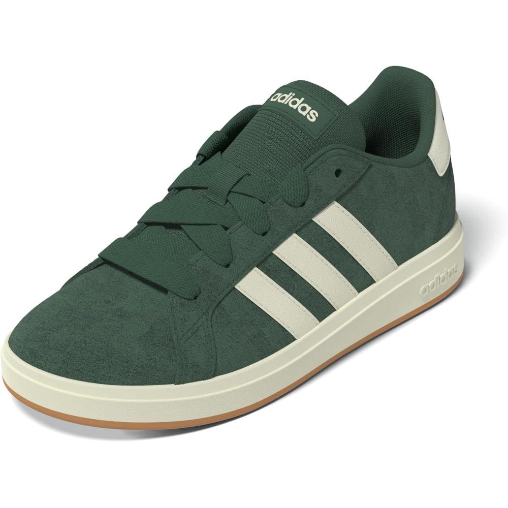 image:imageadidas Kids Grand Court 00s ShoeCollegiate GreenOff WhiteGum
