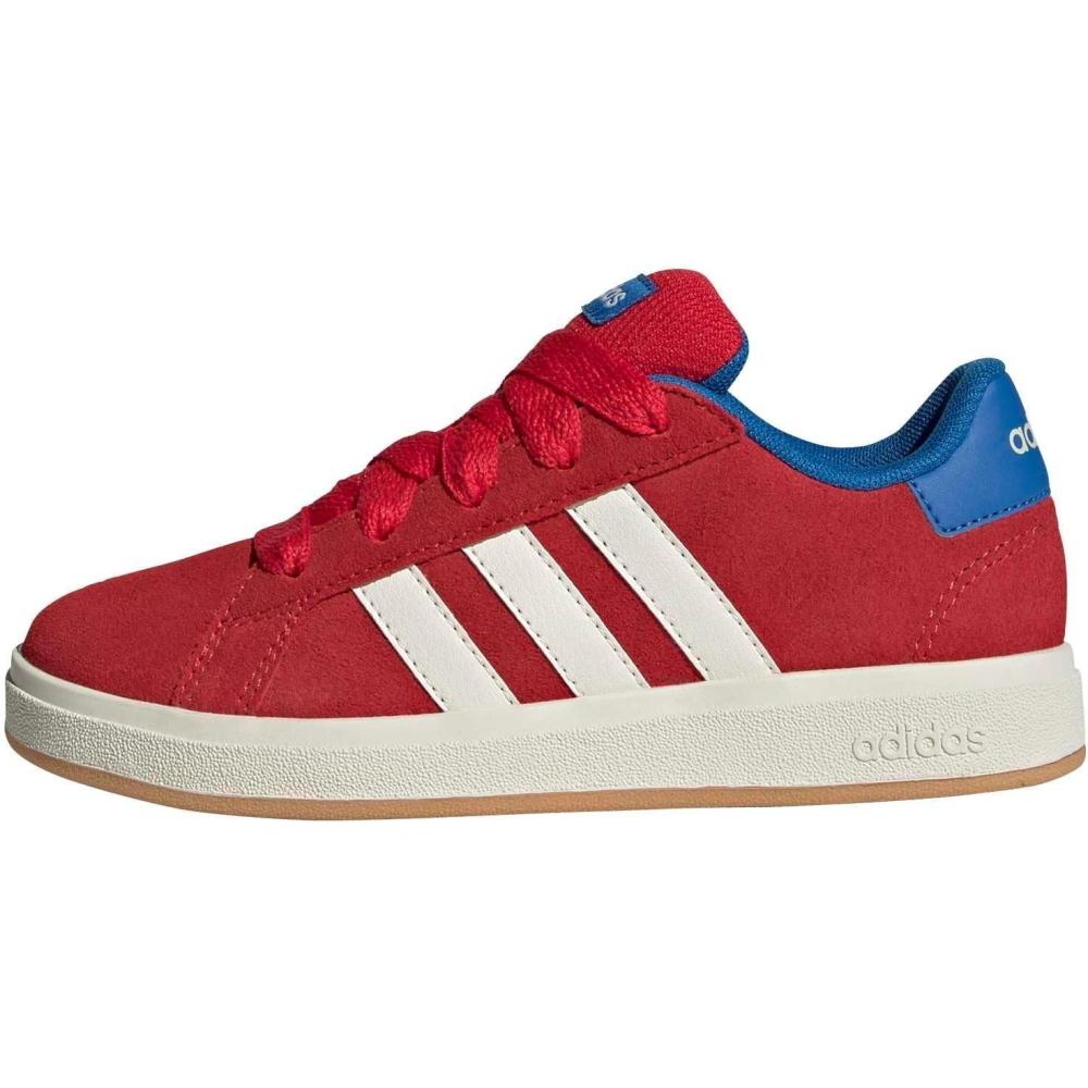 image:imageadidas Kids Grand Court 00s ShoePure RubyWhiteBright Royal