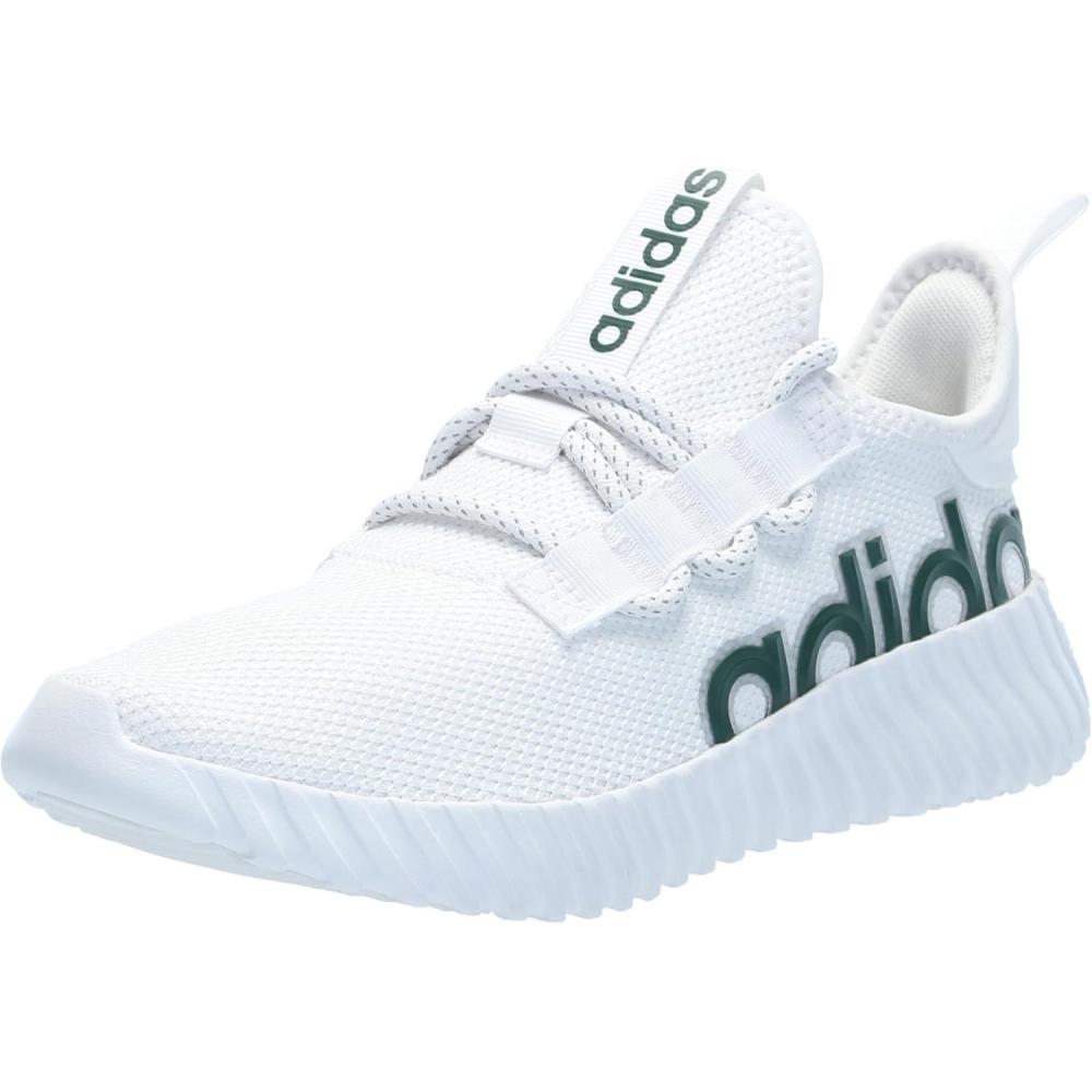 image:imageadidas Mens Kaptir 30 ShoeWhiteWhiteCollegiate Green