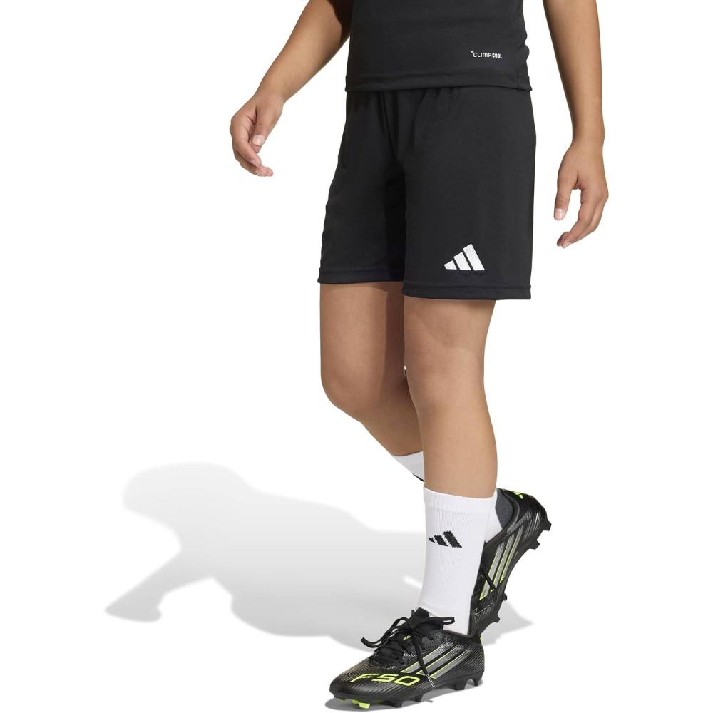image:imageadidas UnisexChild Entrada26 ShortsBlackWhite