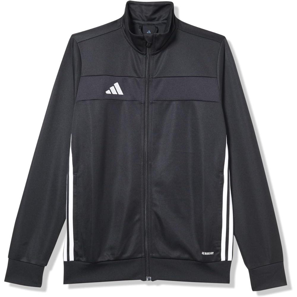 image:imageadidas boys Tiro 25 Essentials Training Track TopBlackWhite