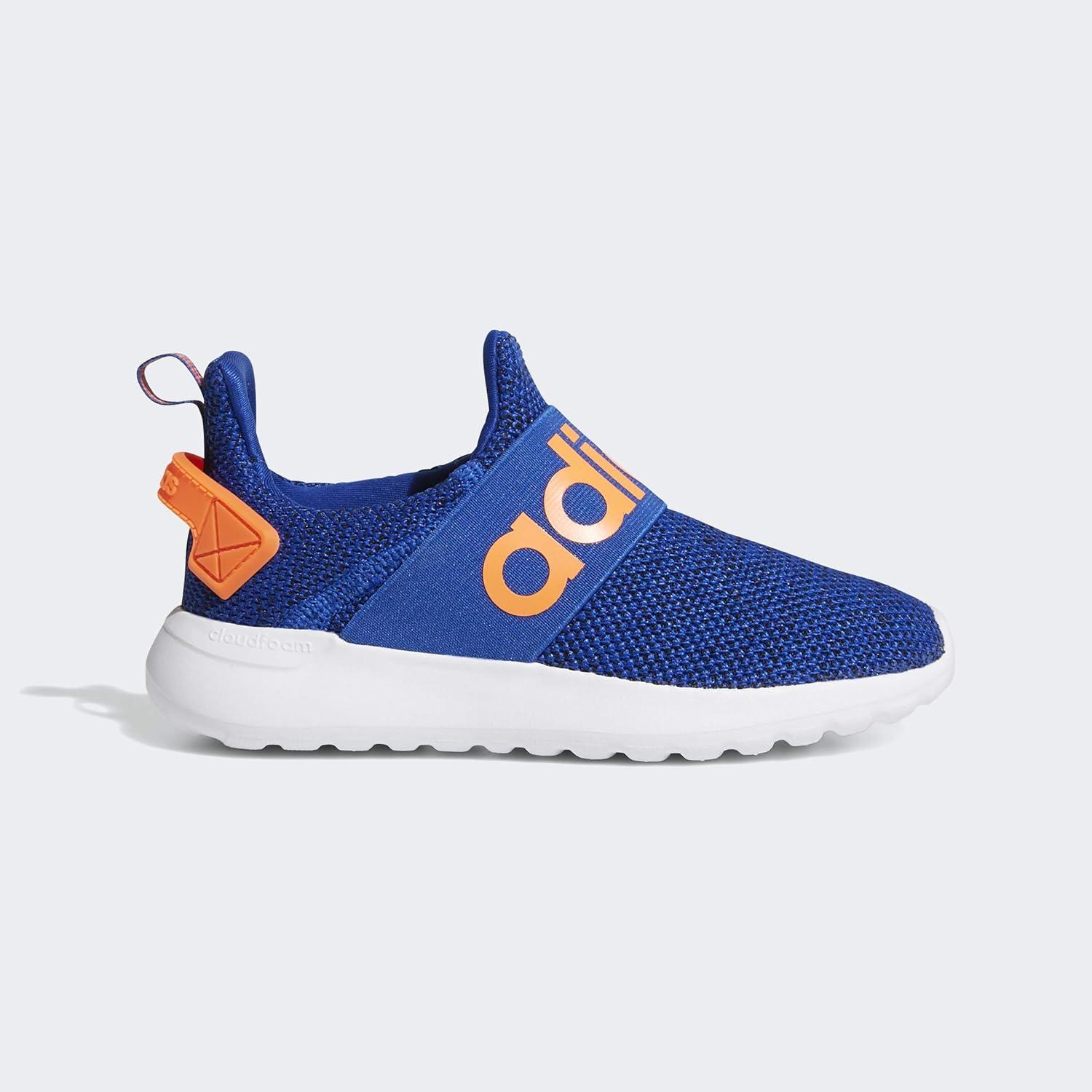 image:imageAdidas Lite Racer Adapt 40 Running ShoesCollegiate RoyalSolar OrangeFtwr White