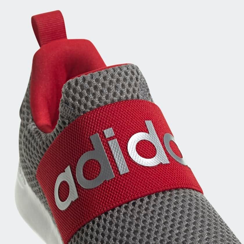 image:imageAdidas Lite Racer Adapt 40 Running ShoesGreySilver MetallicScarlet