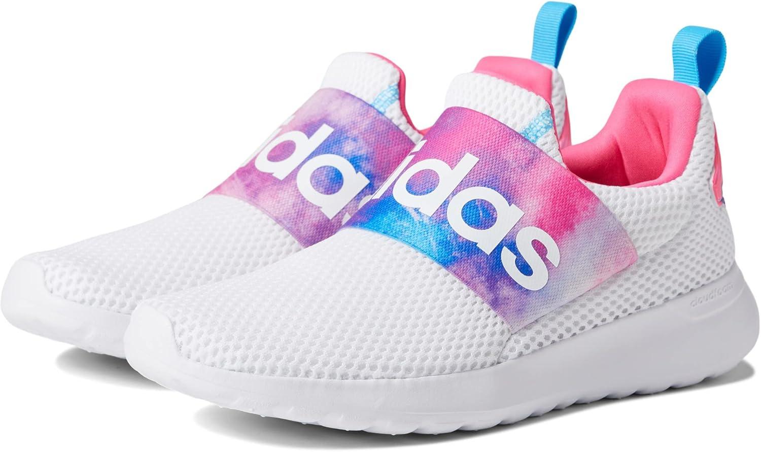 image:imageAdidas Lite Racer Adapt 40 Running ShoesWhiteSky RushSolar Pink