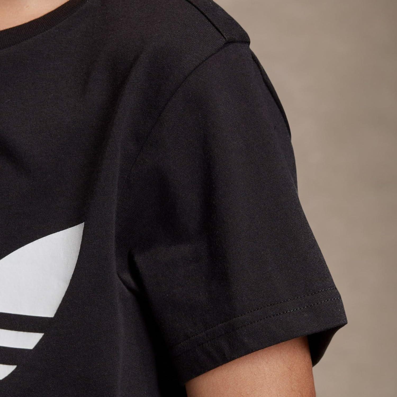 image:imageAdidas Originals UnisexBaby Trefoil TeeTShirt Short SleeveBlackWhite