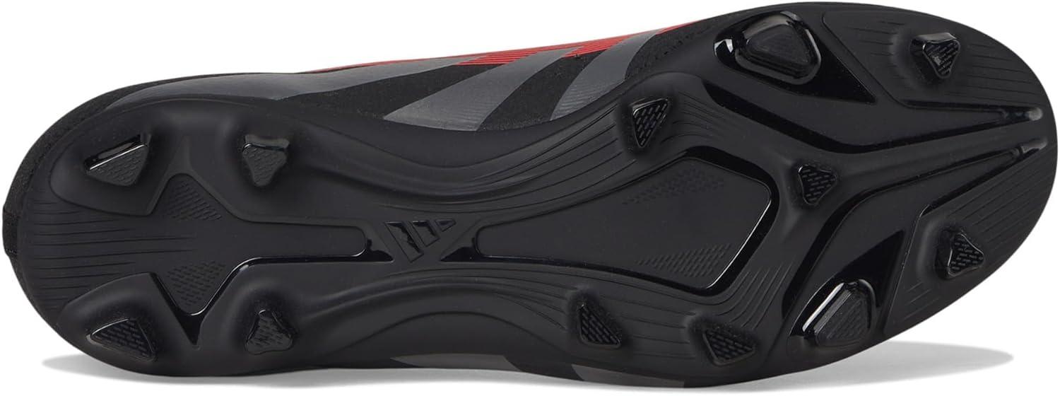 image:imageAdidas UnisexChild Club Predator Sock Firm GroundMulti GroundBlackGreyLucid Red