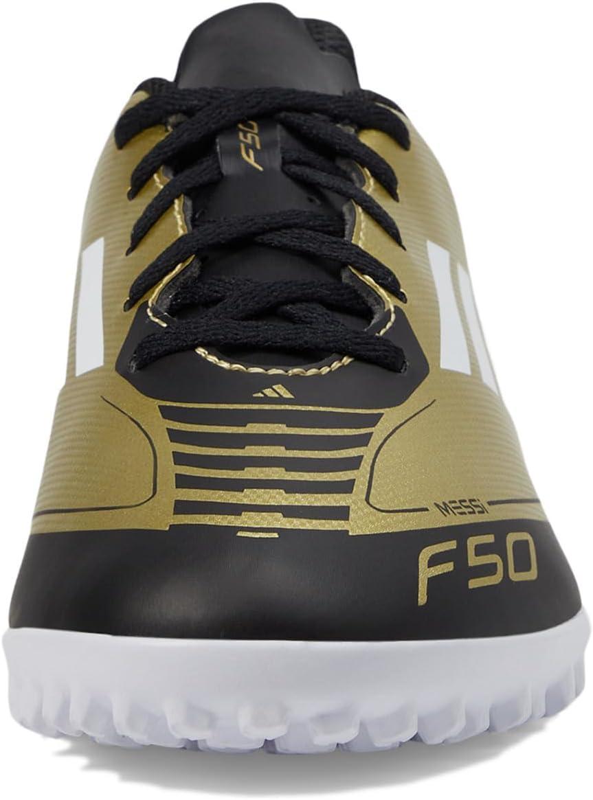 image:imageAdidas UnisexChild F50 Club Messi TurfGold MetallicWhiteBlack