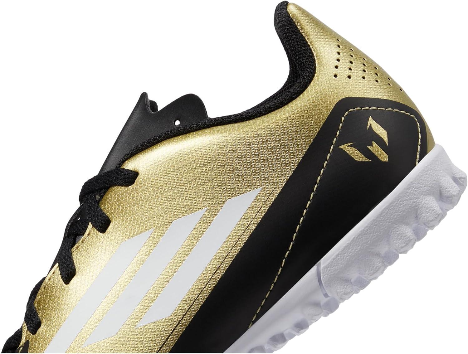 image:imageAdidas UnisexChild F50 Club Messi TurfGold MetallicWhiteBlack
