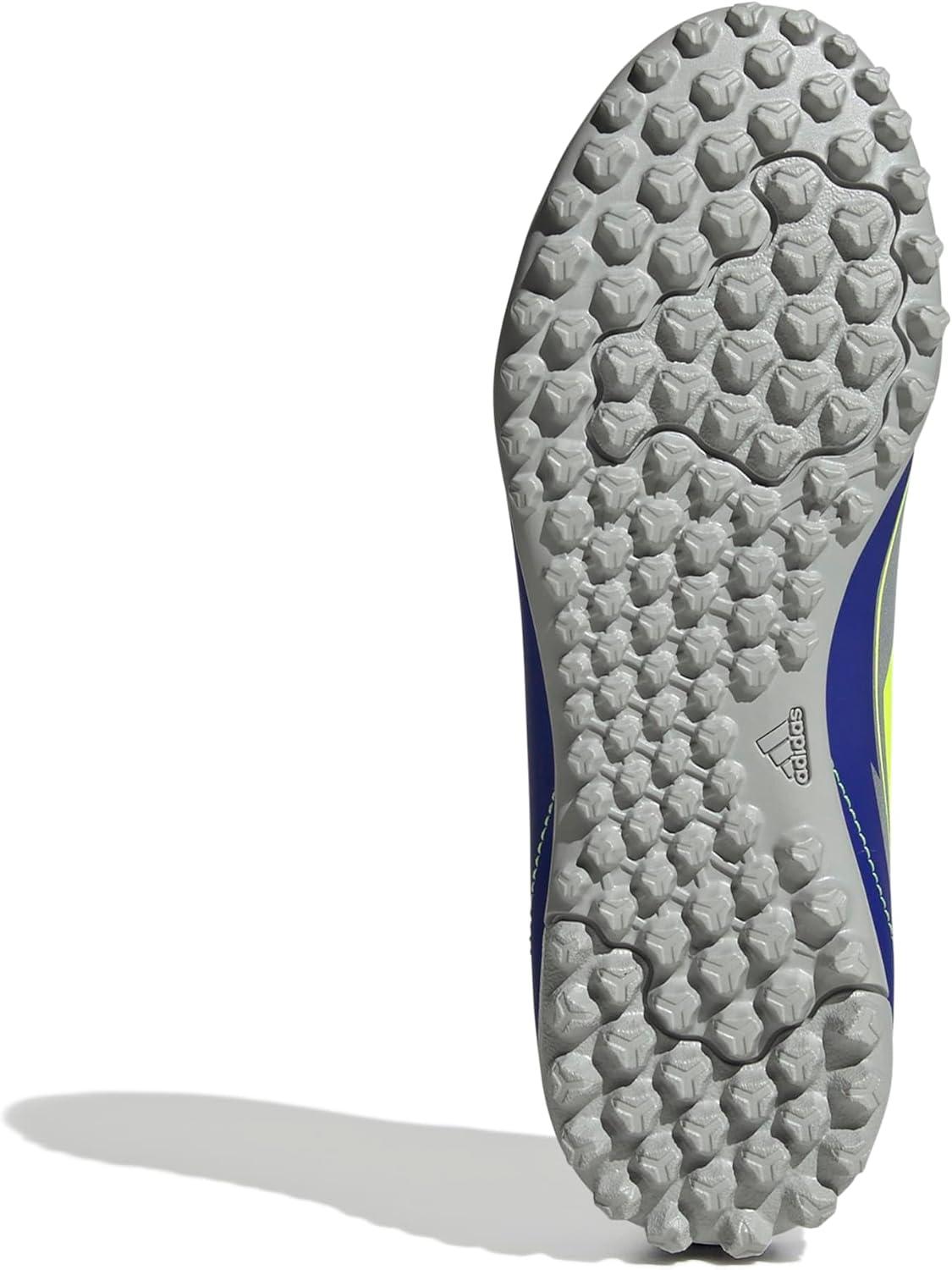 image:imageAdidas UnisexChild F50 Club Messi TurfSilver MetallicSolar YellowLucid Blue