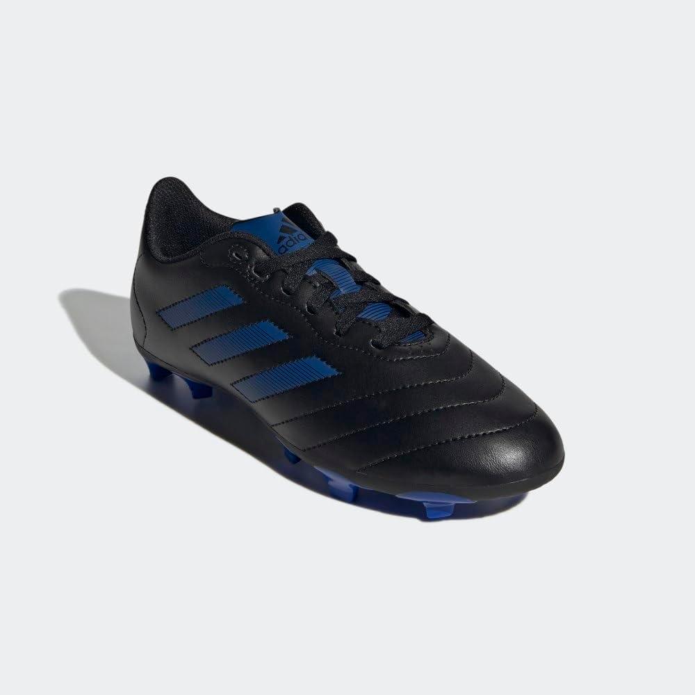 image:imageadidas ChildUnisex Goletto VII Firm Ground Soccer Cleats Kids Soccer ShoeBlackTeam Royal BlueBlack