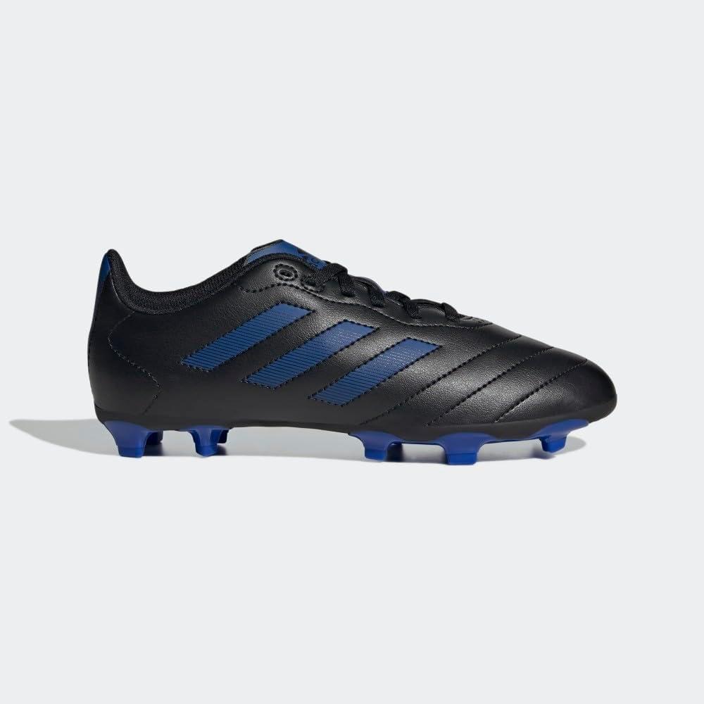 image:imageadidas ChildUnisex Goletto VII Firm Ground Soccer Cleats Kids Soccer ShoeBlackTeam Royal BlueBlack