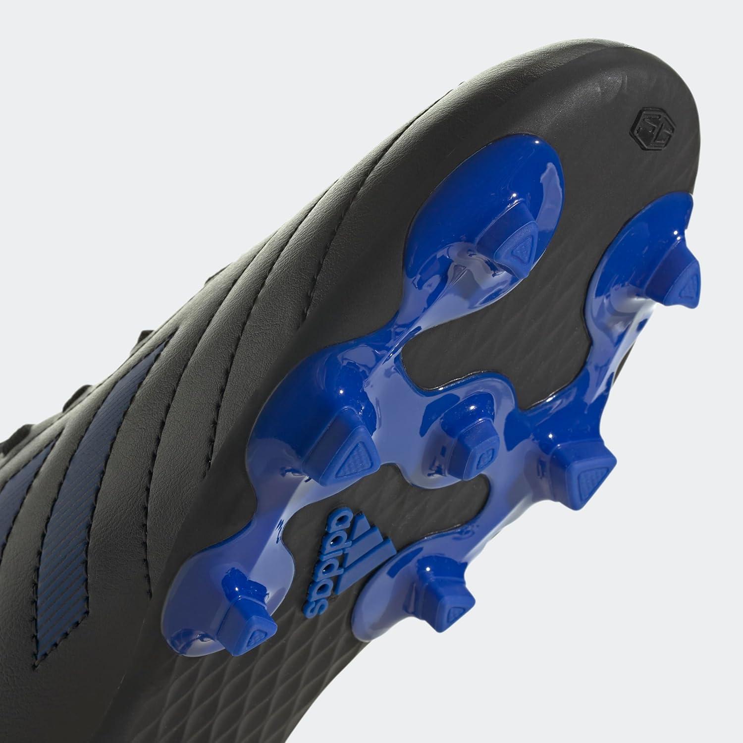 image:imageadidas ChildUnisex Goletto VII Firm Ground Soccer Cleats Kids Soccer ShoeBlackTeam Royal BlueBlack