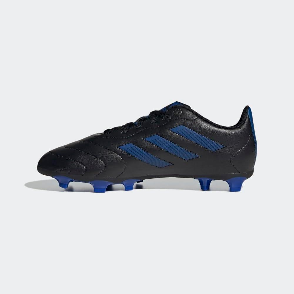 image:imageadidas ChildUnisex Goletto VII Firm Ground Soccer Cleats Kids Soccer ShoeBlackTeam Royal BlueBlack