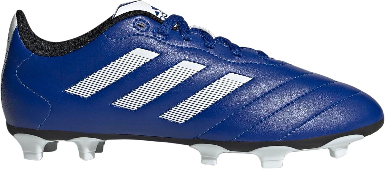 image:imageadidas ChildUnisex Goletto VII Firm Ground Soccer Cleats Kids Soccer ShoeTeam Royal BlueWhiteBlack