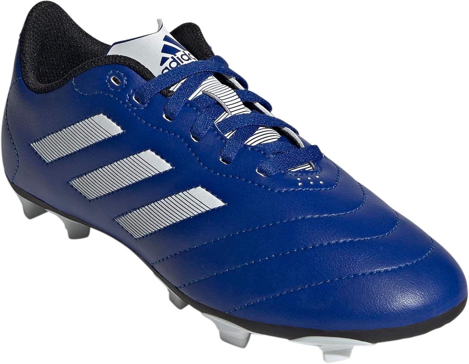 image:imageadidas ChildUnisex Goletto VII Firm Ground Soccer Cleats Kids Soccer ShoeTeam Royal BlueWhiteBlack