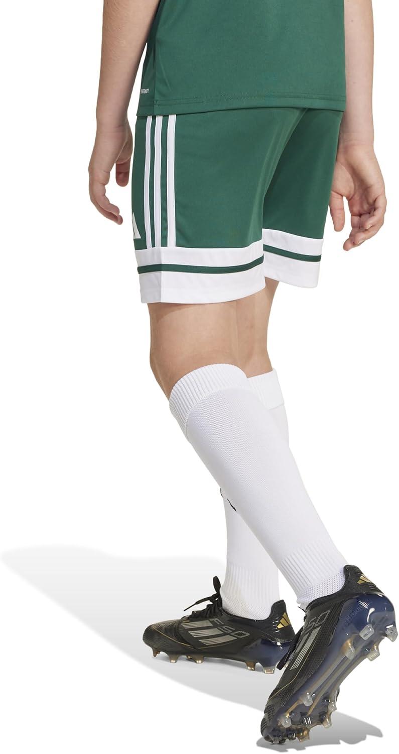 image:imageadidas Kids Squadra 25 ShortsTeam Dark GreenWhite
