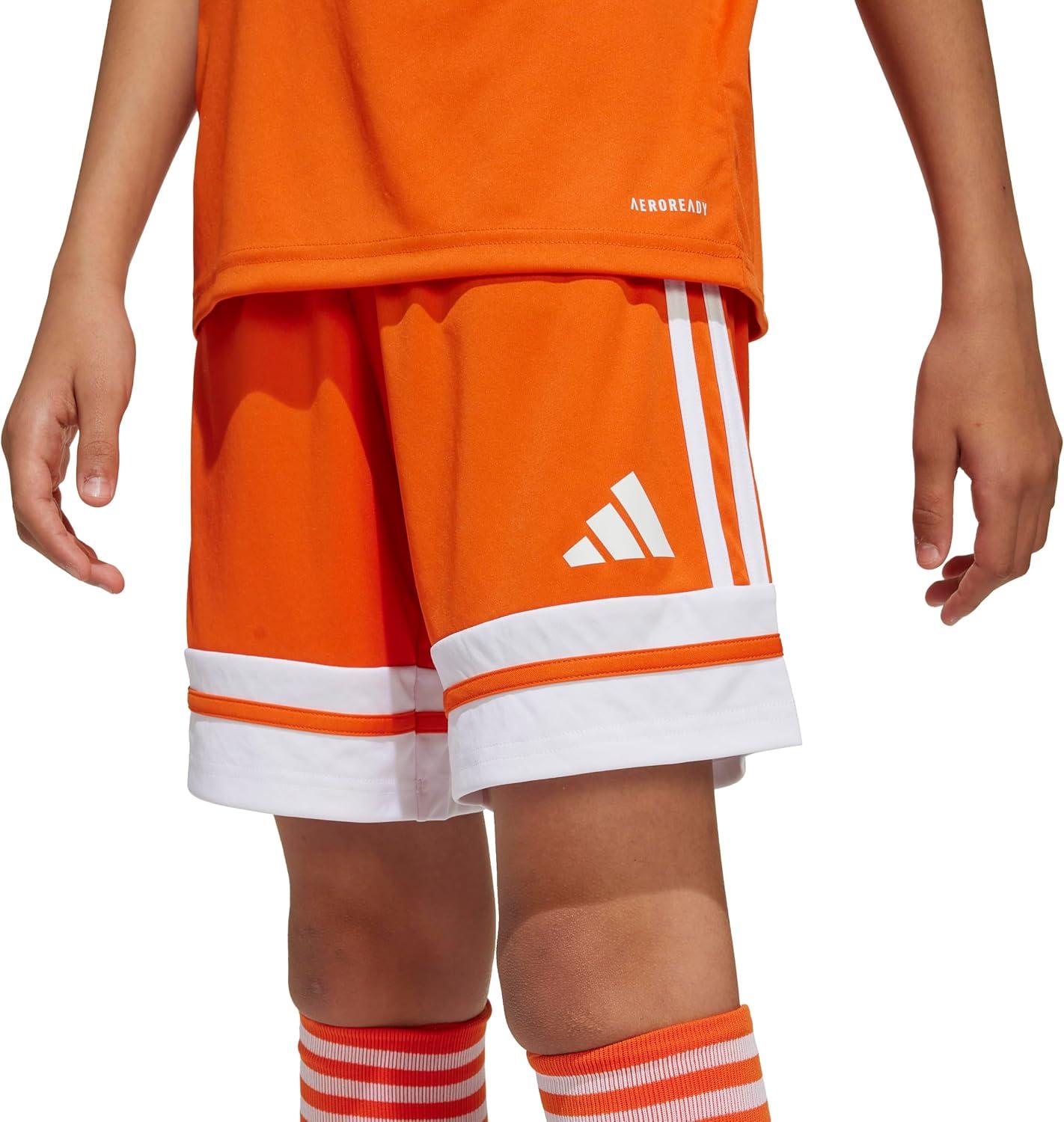image:imageadidas Kids Squadra 25 ShortsTeam OrangeWhite