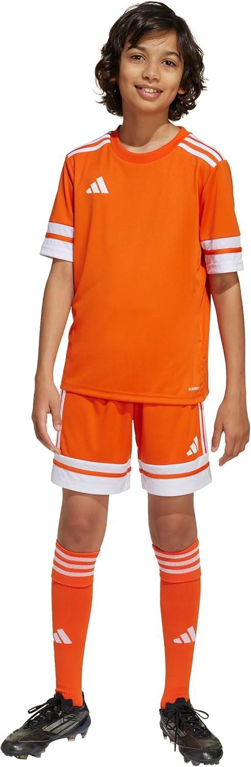 image:imageadidas Kids Squadra 25 ShortsTeam OrangeWhite