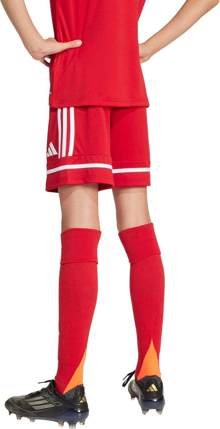 image:imageadidas Kids Squadra 25 ShortsTeam Power RedTeam Power RedWhite